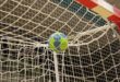 Handball auf Tor