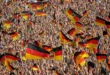 Deutschland Fans Fahnen